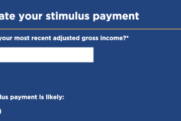 Stimulus Payment Calculator